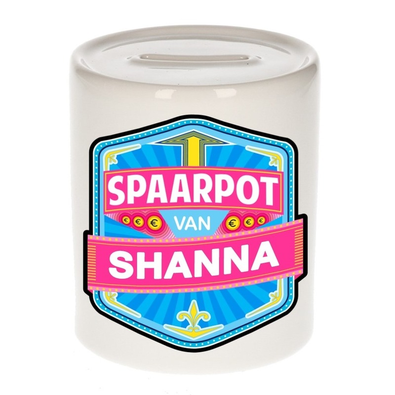 Kinder spaarpot voor Shanna -