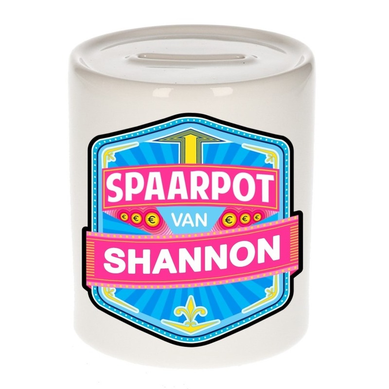 Kinder spaarpot voor Shannon -