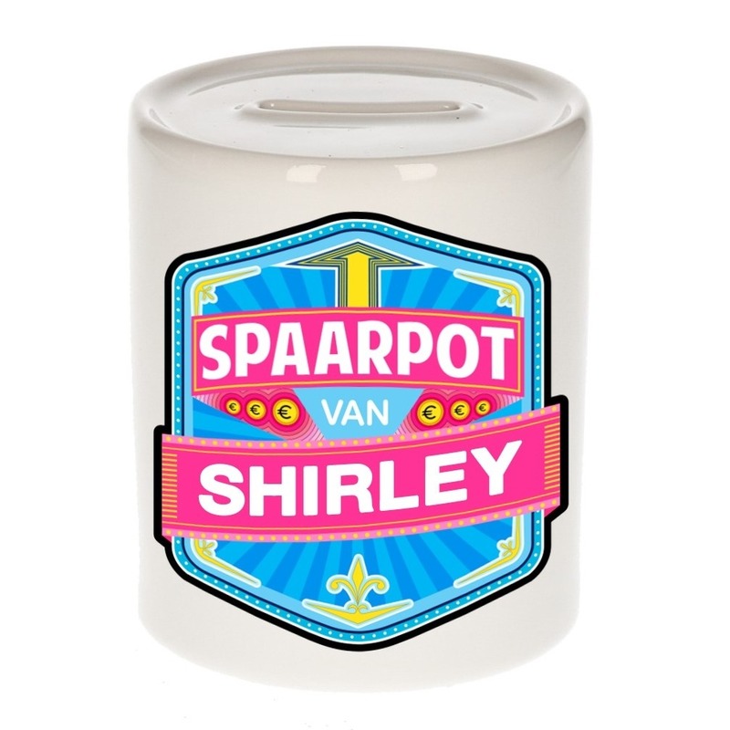 Kinder spaarpot voor Shirley -