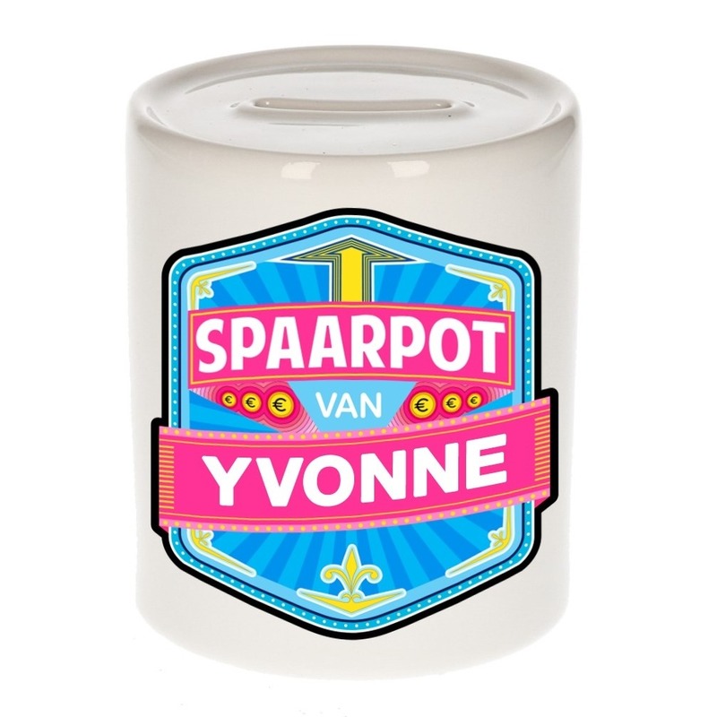 Kinder spaarpot voor Yvonne -