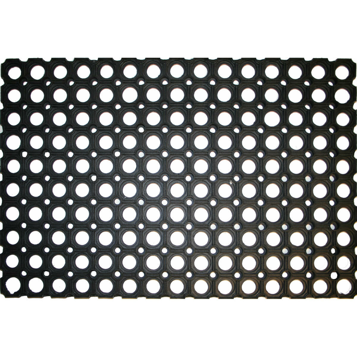 Benson Deurmat - rubber - 60x40 cm - schoonloopmat - rubberring - ringmat - buitenmat -