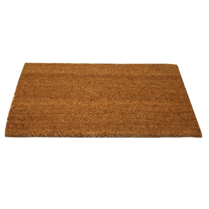 Kokos deurmat - 40 x 60 cm - slijtvaste kokosvezels / kokosmat - buiten - schoenen vegen -