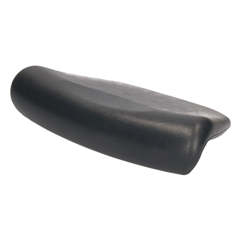 Donkergrijs badkussen 27 cm -