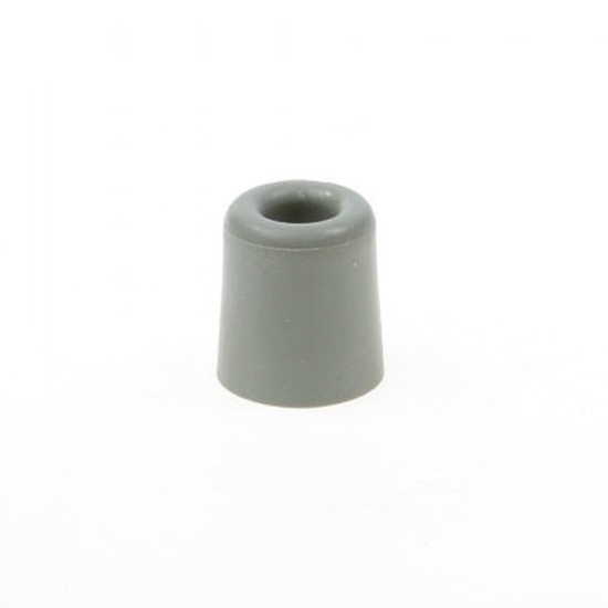 2x Deurbuffer / deurstopper grijs rubber 35 x 30 mm -