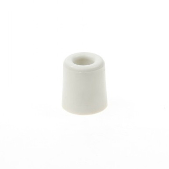 3x Deurbuffer / deurstopper wit rubber 35 x 30 mm -
