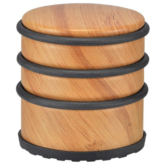 3x Bamboe deurstopper 7 cm -