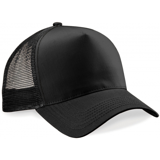 10x Truckers baseball caps zwart voor volwassenen -