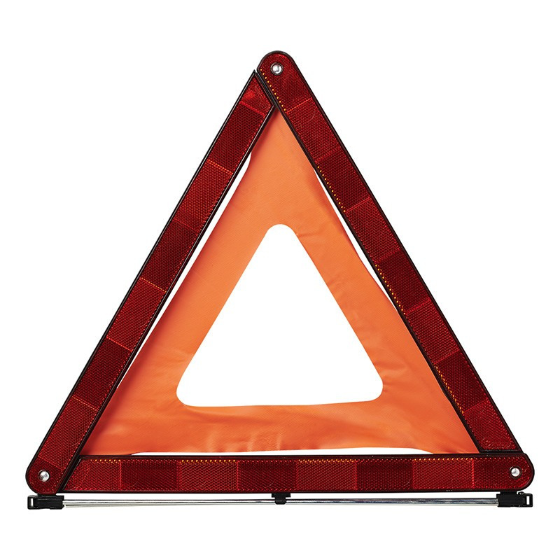 2x Gevarendriehoek opvouwbaar 44 cm -