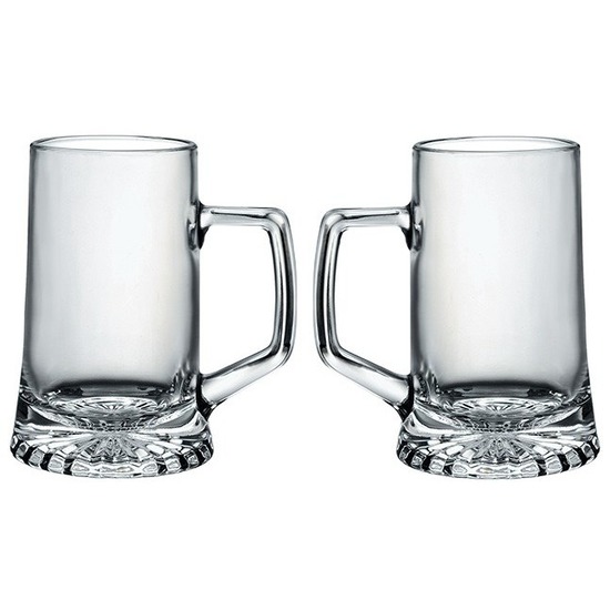 4x Oktoberfest bierglazen/bierpullen 510 ml -