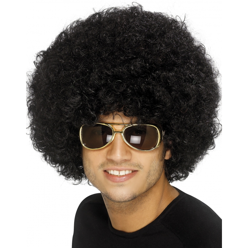 Set van 2 disco seventies thema feestpruiken -