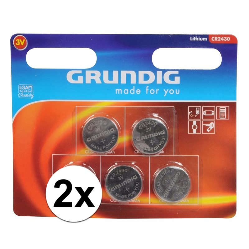 Knoopcel batterijen 10 stuks cr2430 3V -