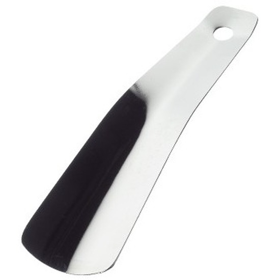 Schoenlepel - zilver - 15 cm - nikkel - schoen instaphulp - schoenen accessoires -