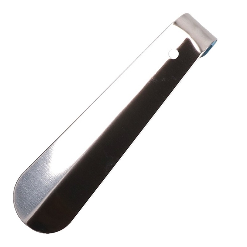 Schoenlepel - metaal - zilver - 15 cm - Schoen instaphulp -