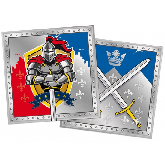 40x Ridder themafeest servetten 33 x 33 cm papier -