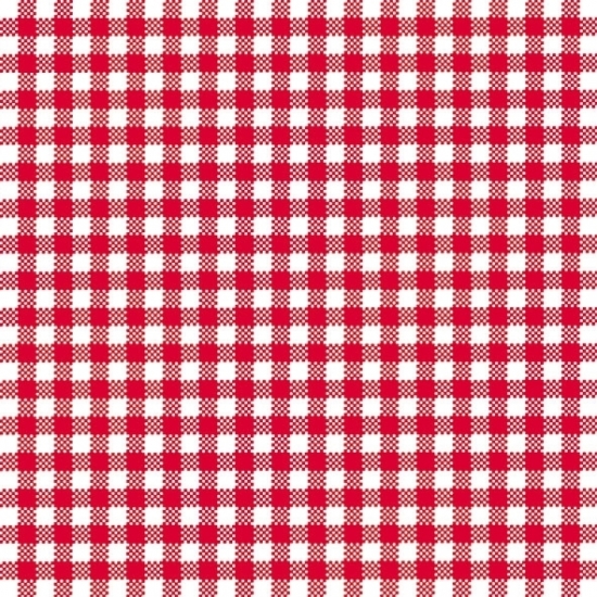 Oktoberfest Servetten geruit rood/wit 3-laags 20 stuks -