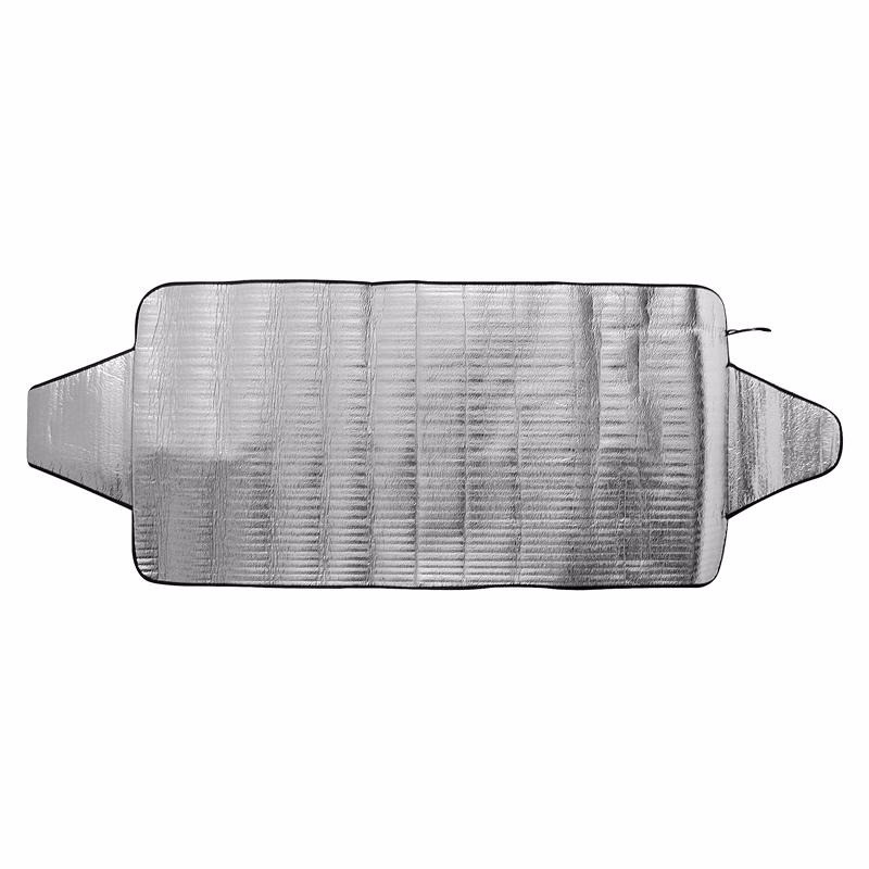 2x Auto zonneschermen/anti vorst dekens 70 x 140 cm -