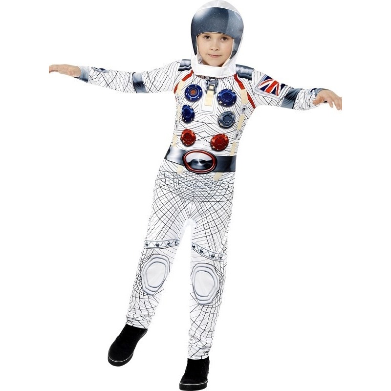 Astronauten kostuum voor jongens 145-158 (10-12 jaar) -