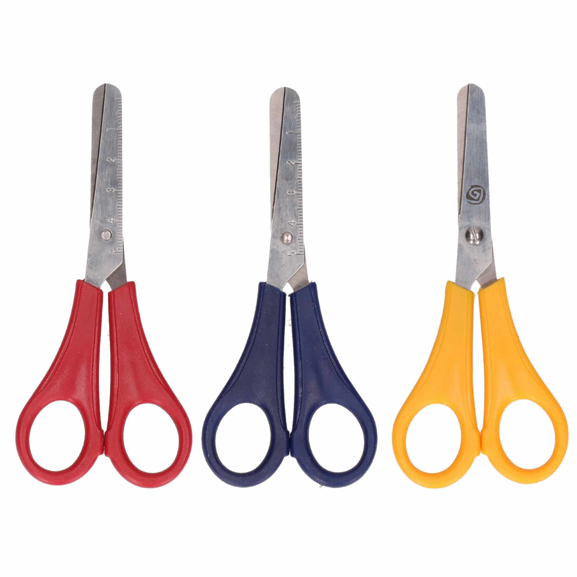 Rayher hobby Kinder schaar - linkshandig - knutsel schaar voor linkshandigen - kids -