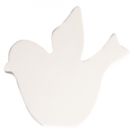 Houten hobby/knutselen vogeltje 11 cm -
