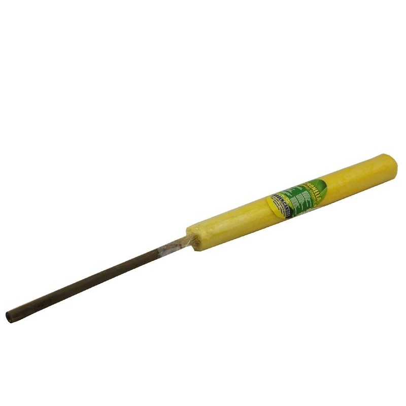 Citronella tuinfakkels - 12x - 60 cm - brandduur 3 uur - citrusgeur -
