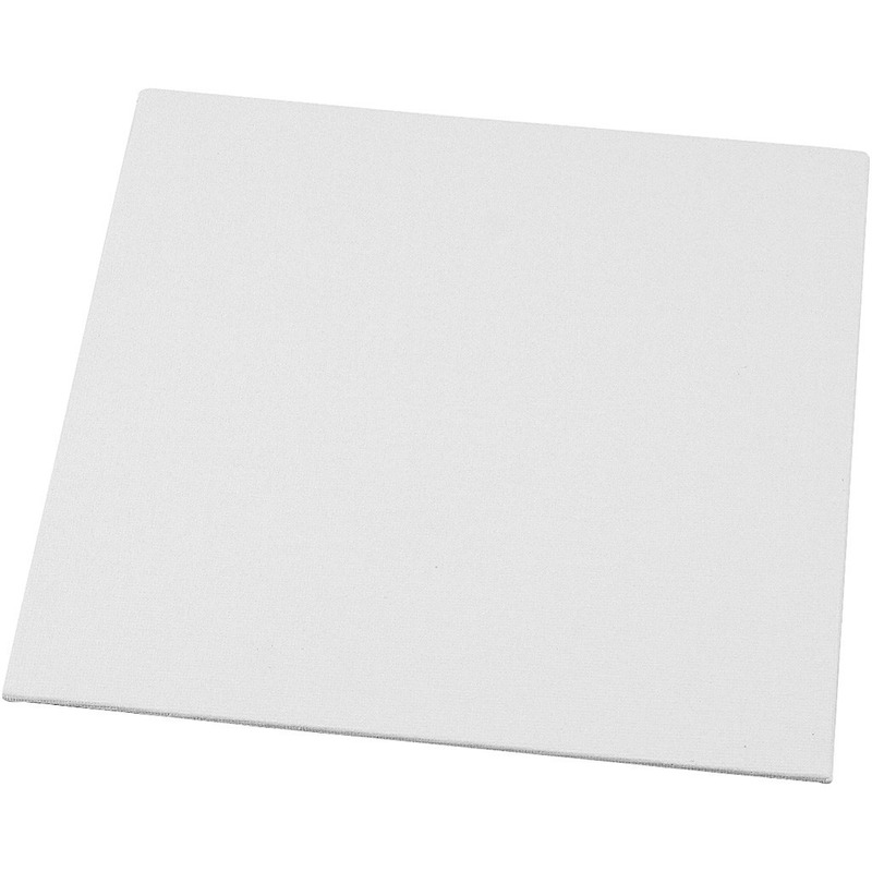 Kleine Canvas schilderdoeken - 10x - 20 x 20 cm - schilderijen maken - doek/paneel -