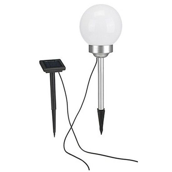 2x LED solar lamp 47 cm tuinverlichting op zonne-energie -
