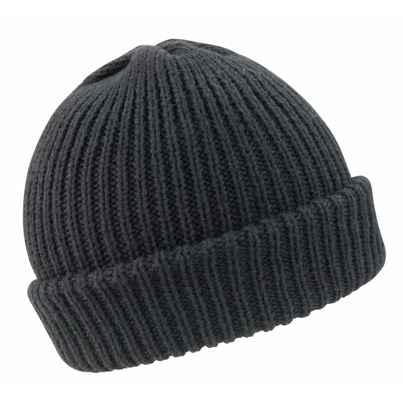 Wintermuts Alaska voor volwassenen - Zwart - 100% Acryl - Dubbel gebreid - One size One size -