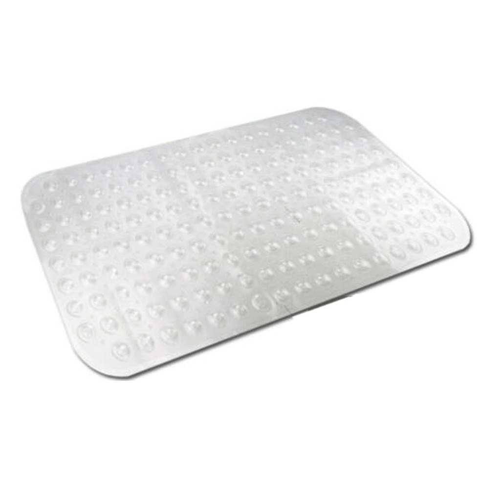 Transparante antislip badmat / douchemat 52 x 53 cm -