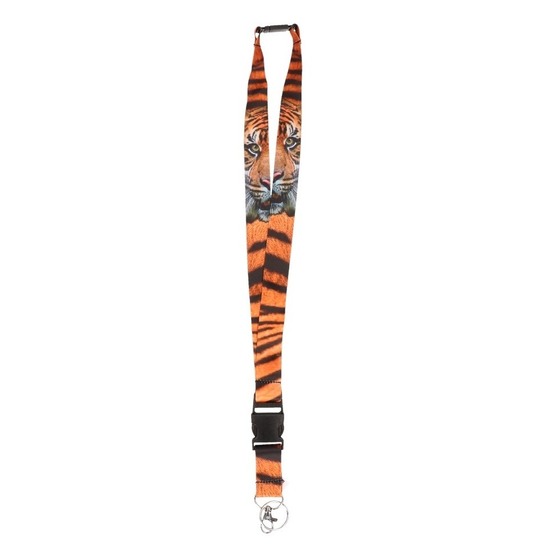 Kettingkoord - sleutelkoord - Tijger - 2 x 50 cm - Keykoord -