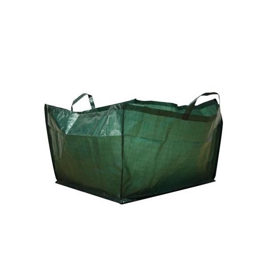 Tuinafvalzak opvouwbaar groen 190 liter -