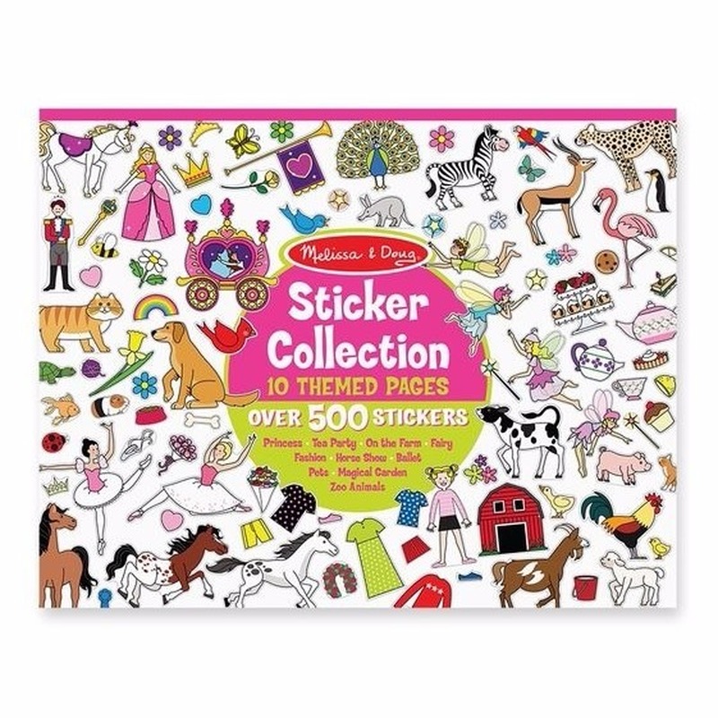 Sticker collectie meisjes 700 stuks -