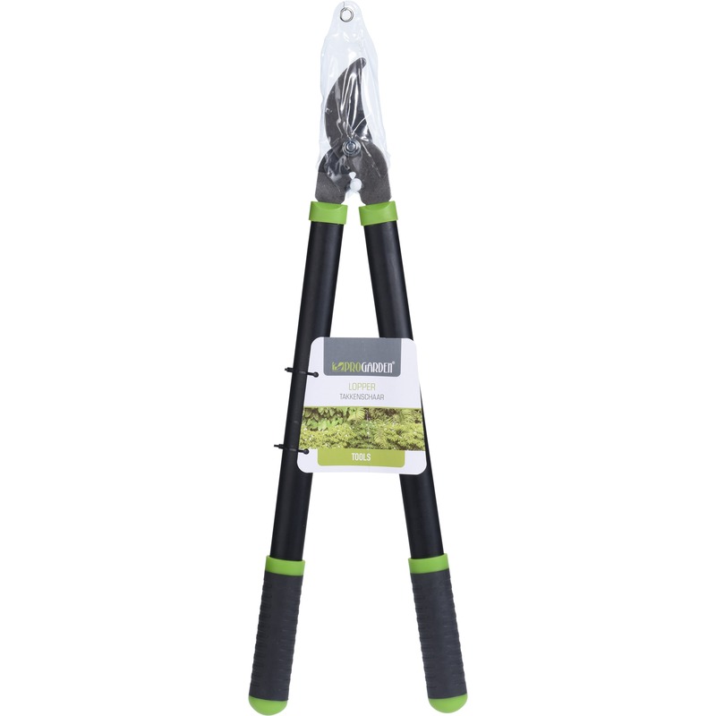 Pro Garden bypass snoeischaar - zwart - 60 cm - tuingereedschap -