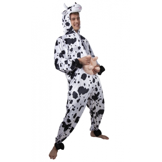 Koe dieren kostuum voor heren One size -