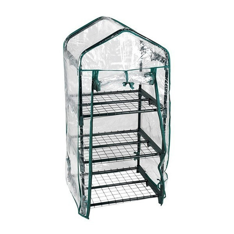 Pro Garden Broeikas / kweekkas - met doorzichtige hoes en frame - 50 x 105 x 45 cm -