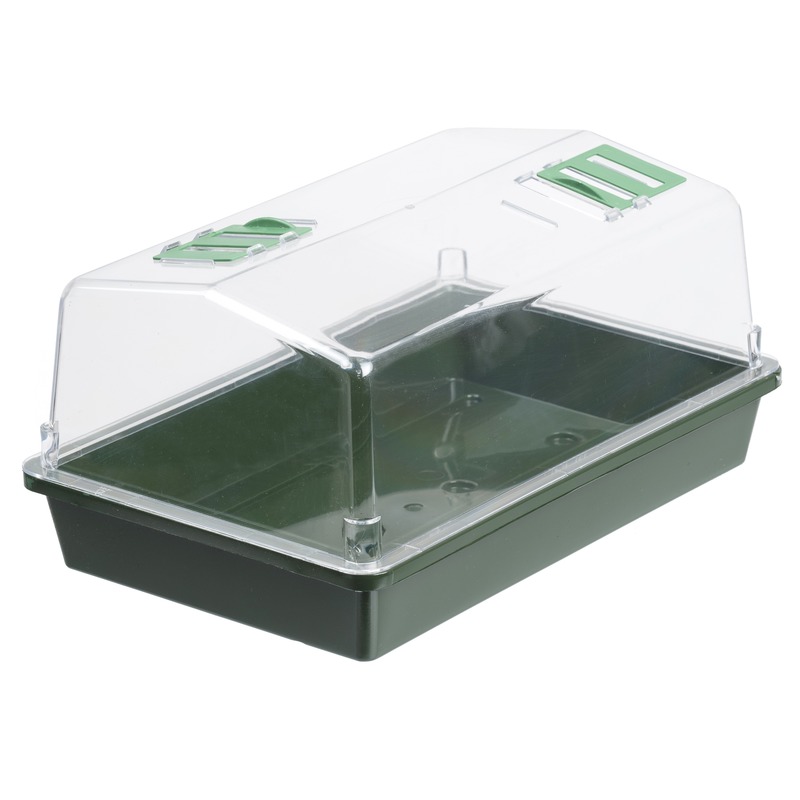 Kweekbak/kweekkast met deksel 18 x 37,5 x 24 cm -