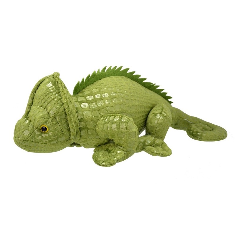 Pluche kameleon knuffel 40 cm -