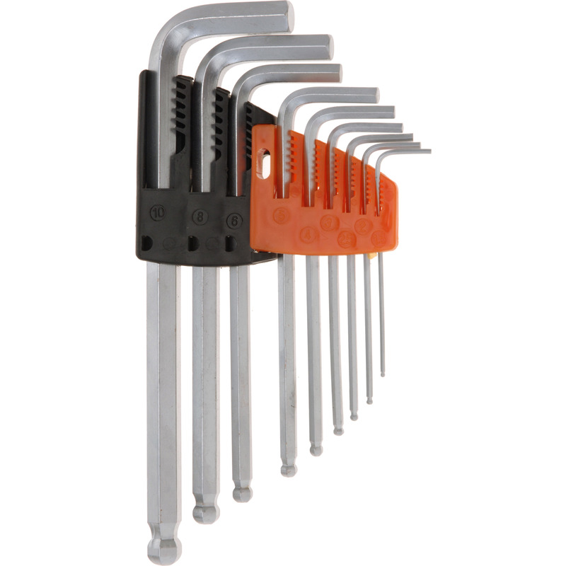 Inbussleutel set 9-delig - gereedschap -